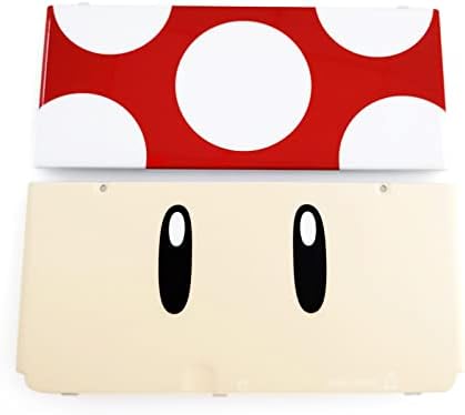 Új új 3DS Borító Lemezek Előlap Csere Orginal, a Nintendo New3DS Kézi játékkonzol Piros Varangy Kiadás Top & Alsó/E-Ügy Kagyló