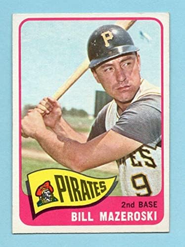 1965 Topps 95 Bill Mazeroski Pittsburgh Pirates Baseball Kártya Volt/Mt - Asztalon Baseball Kártyák