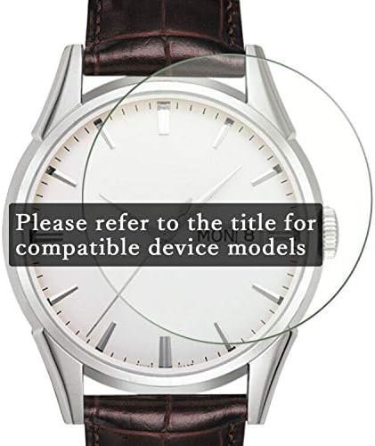 Synvy [3 Csomag] képernyővédő fólia, Kompatibilis a Christian Dior CD047112M003 TPU Film Smartwatch Intelligens Karóra Védők