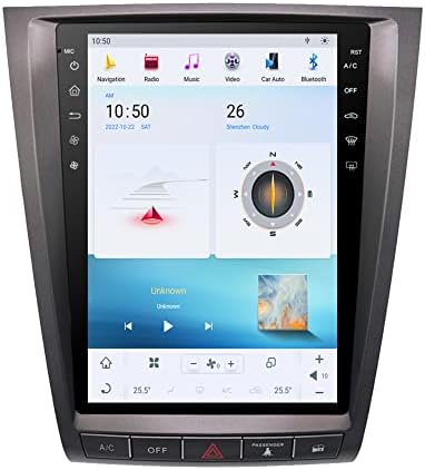 FLYUNICE 12.1 Hüvelykes Android 11 IPS kijelző Tesla Stílus, 4GB RAM, 64 GB ROM Autó Sztereó Rádió GPS-Lexus GS GS300 GS350