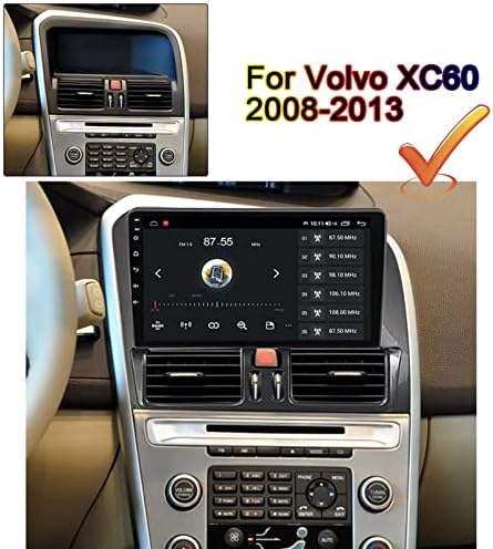 Android 11 Autó Sztereó Navigációs Autoradio GPS Rádió Volvo XC60 2008-2013 9 Érintőképernyős Fejegység +Biztonsági Kamera