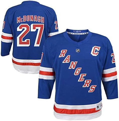 Ryan McDonagh New York Rangers NHL Ifjúsági Kék Replika Játékosok Jersey