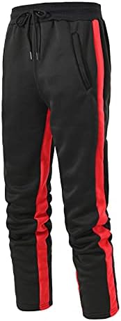 Férfi Őszi-Téli Nadrágok Laza Sport alkalmi nadrág férfi Egyenesen Használjunk, egyszínű Lace-up kültéri nadrág tornaruha
