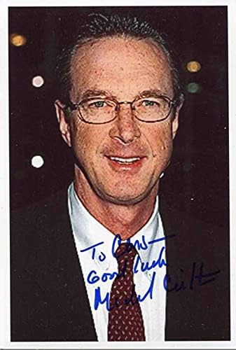 Michael Crichton (+) SZERZŐ & FILMESJURASSIC PARK autográf, aláírt fotó