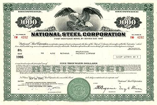 Nemzeti Steel Corporation - Bond