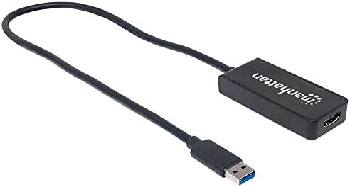 Manhattan a superspeed USB 3.0-HDMI Adaptert, Fekete 152259