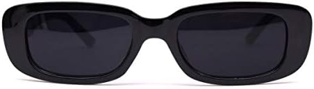 JUSLINK Téglalap Napszemüveg Női Divatos Retro Divat 90-es évek Napszemüveg UV 400 Védelem Négyzet alakú Keret, Szemüveg