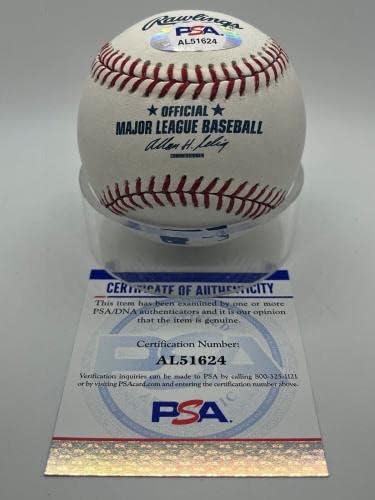 Terry Collins Astros Mets Aláírt Autogramot Hivatalos MLB Baseball PSA DNS - *4 - Dedikált Baseball