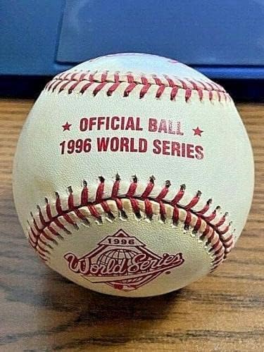 JOE TORRE 3 ALÁÍRT DEDIKÁLT 1996-OS WORLD SERIES BASEBALL! Yankees! SZÖVETSÉG! - Dedikált Baseball