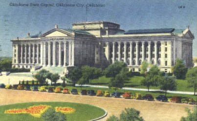 Oklahoma City, Oklahoma Képeslap