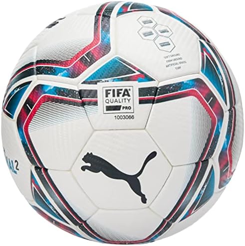 PUMA TeamFinal 21.2 FIFA Pro Mérkőzés Képzés Futball Labda Fehér/Piros/Kék
