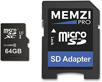 MEMZI PRO 64 gb-os Micro SDXC Memóriakártya Doogee X Sorozat Mobiltelefonok - High Speed Class 10 95MB/s olvasási 60MB/s-Írási
