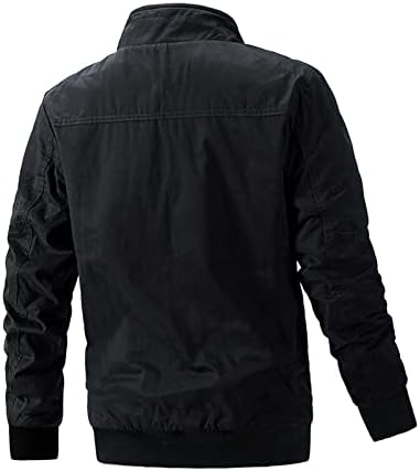 ADSSDQ Férfi kapucnis felső Pulóver, Plus Size Elegáns Edzés Hosszú Ujjú Kabátok, Férfi Őszi Meleg Zip egyszínű Kabátot Thick11