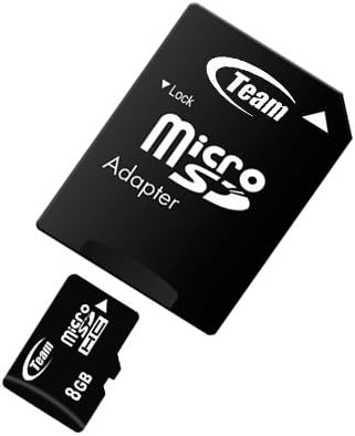 8 gb-os MicroSDHC Class 10 Csapat Nagy Sebesség 20 MB/Mp Memória Kártya. Villámgyors Kártya LG Optimus 2X 2X SU660 3D P920.