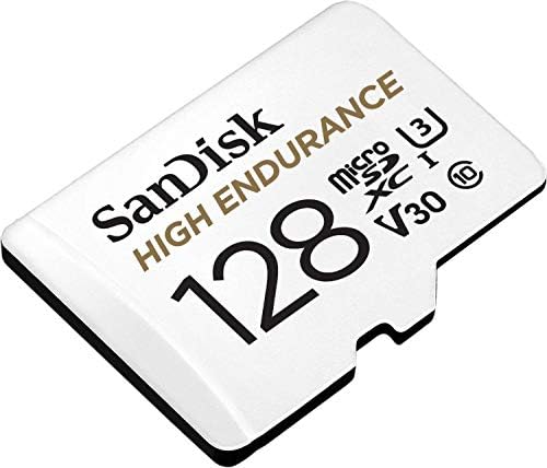 Garmin Polarizált Lencse Fedezni Dash Cam & 128GB SanDisk Nagy Kitartás Videó MicroSDXC Kártya Adapter a Kamera, majd Haza
