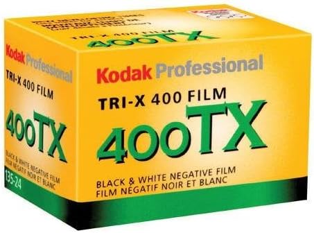 Kodak Tri-X 400TX Szakmai Fekete-Fehér Film, ISO 400, 35 mm, 24 Kitettségek (3 Csomag)