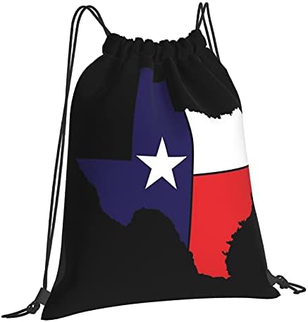 Dujiea Húzózsinórral Hátizsák, Texas Zászló Táska Sackpack Cinch Sport Hátizsák Férfiak Nők Vásárolni, Jóga, Úszás Utazás