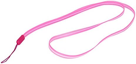 uxcell Forró Rózsaszín nyakpánt Akasztó tartó MP3, mobiltelefon, Kulcs Munka Kártya