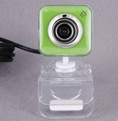 0.3 Mpx USB Webcam webkamera Mikrofonnal, valamint Kristály Klip (Kék)