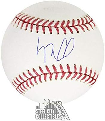 Luis Robert Aláírt Hivatalos MLB Baseball - BAS COA - Dedikált Baseball