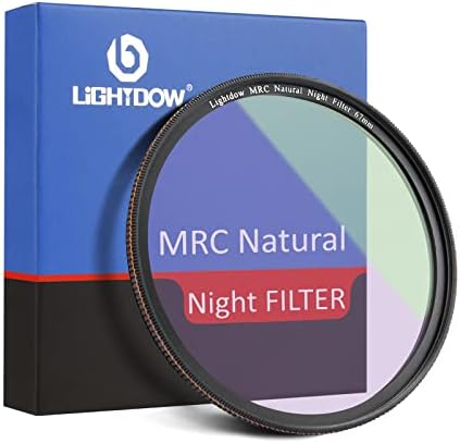 49mm Tiszta Természetes Este Szűrő, fényszennyezés Csökkentése Szűrő 18 többrétegű Nano Bevonat/Schott Optikai Üveg/Ultra