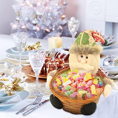 Karácsonyi Dekorációs Candy Kosár Karácsonyi Asztal Dekoráció Gyerekek Édességet Kosár Karácsonyi Dekorációs Nagy Candy Doboz