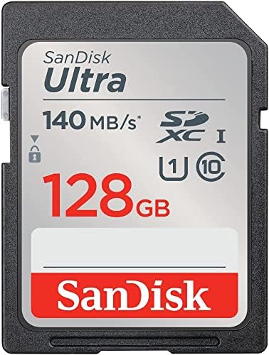 128GB SanDisk Ultra SDXC Memóriakártya Működik a Nikon Coolpix L340, B500, A10, L32, S7000 Kamera (SDSDUNB-128G-GN6IN) a