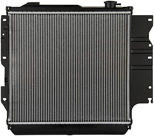 A radiátor a Jeep Wrangler 2.5/4.0 L - 1987-től 1995 - QOA