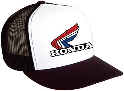 Gyári Effex 18-86302 Honda Vintage Snapback Sapka (Fekete/Fehér, Egy Méret)