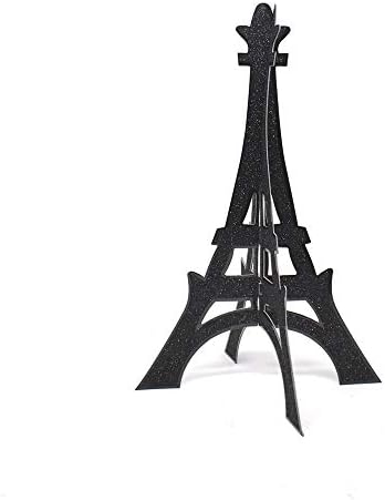 3D Csillogott Eiffel-Torony Állvány, 12 Hüvelykes (Arany)