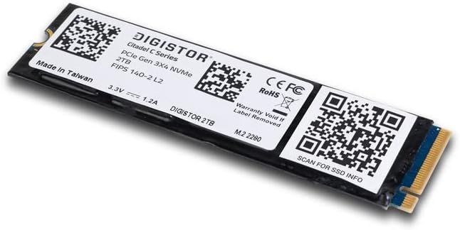 DIGISTOR - DIG-M2N2100033-C02 Citadella C 1 TB-os ssd Meghajtó - M. 2 2280 Belső - PCI Express NVMe - TAA - Kompatibilis-