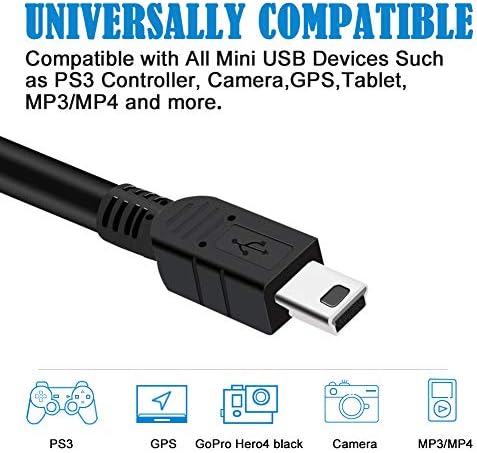 BestCH Mini USB Sync Data kábel Kábel Kompatibilis a Kobalt S700 S800 S1010 S1000 WiFi Android Tablet PC