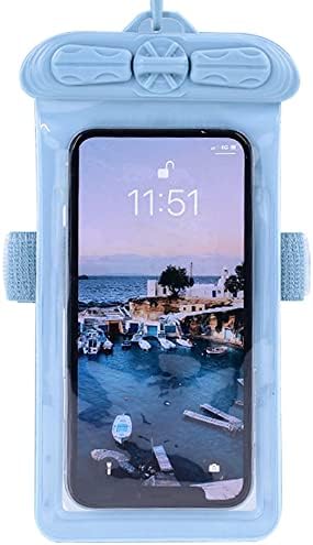 Vaxson Telefon Esetében, Kompatibilis Szuper Nord CE 2 5G Vízálló Tasak Száraz Táska [ Nem Képernyő Védő Fólia ] Kék