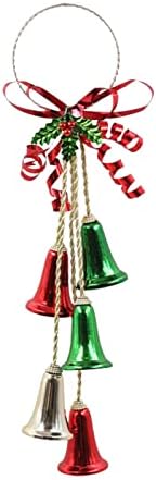 Karácsonyfadísz Bell Medál Kovácsoltvas Karácsonyi Csengő Szabadtéri Ünnepi Otthon Dekoráció Esküvői Party lakberendezés
