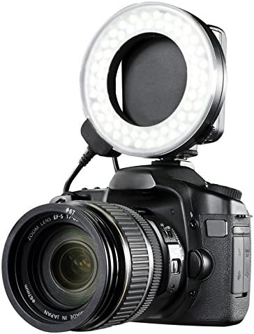 Kettős Makró LED Gyűrű Fény A Canon PowerShot SX540 HS - magában Foglalja Objektív Adapter & Konzol