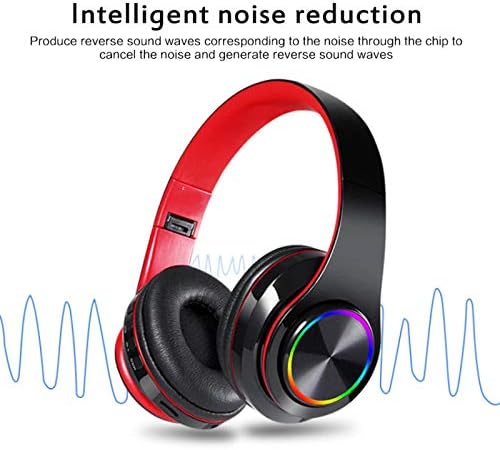 NC Hordozható, Vezeték nélküli, Bluetooth Sztereó Headset Mikrofonnal Összecsukható, Állítható Hosszú Készenléti Zenét Fülhallgató