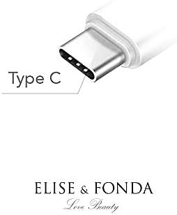 ELISE & FONDA TP87 C-Típusú USB Töltő Port Gyönyörű Kristály Anti Port Plug Kis Virág Medál mobiltelefon Varázsa Samsung